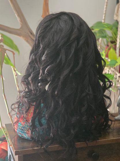 UNIVERS’HAIR  — LAETI PERRUQUE BOUCLÉE 16" LACE HD 